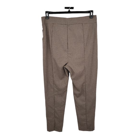 Favorite Daughter pants The Suits You Plaid High Waist Slit Hem Leggings 18 - Picture 5 of 8